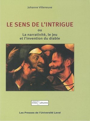 cover image of Sens de l'intrigue